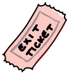 exit ticket